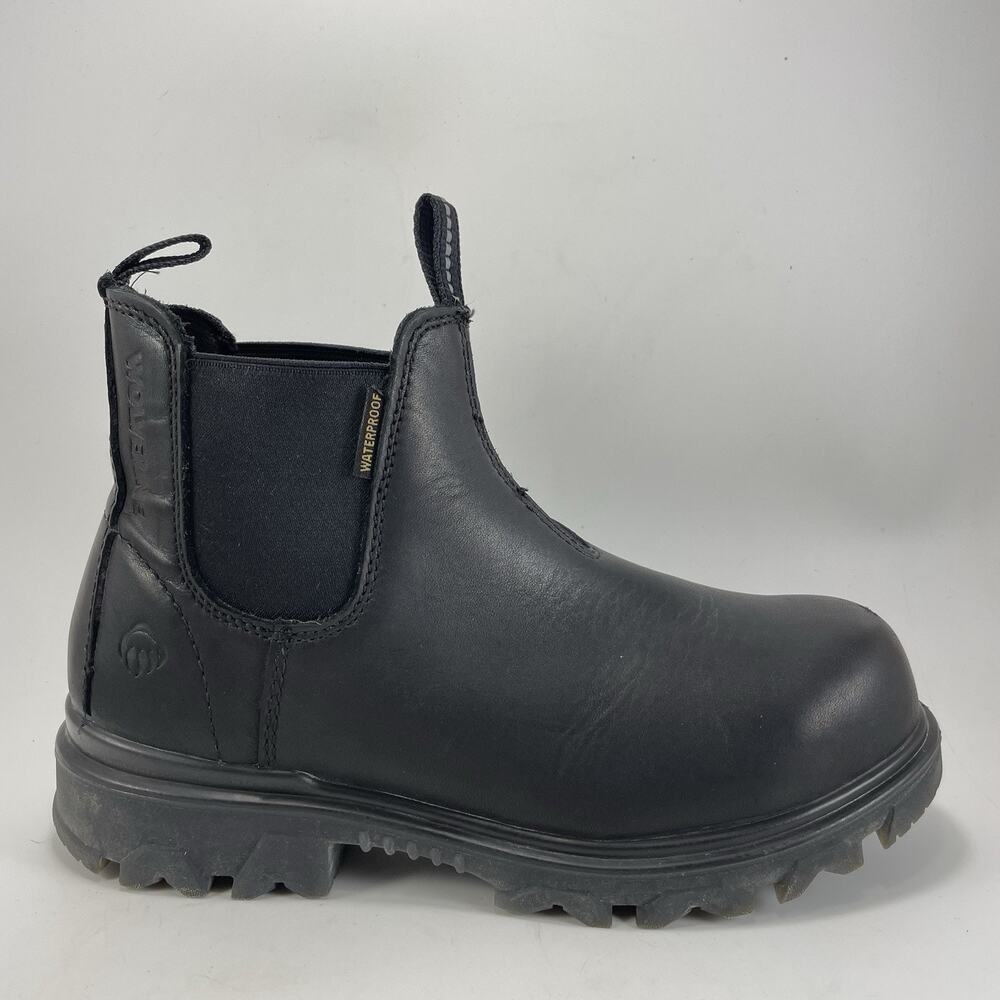 Wolverine I-90 EPX Waterproof Romeo Work Boots Womens Size 7 M Black Leather